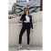 Female Sports Costume, size 48, dark blue color