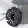 Kashpo for flowers with an insert “wave”, 8 l, d = 25 cm, h = 21.5 cm, color gray color