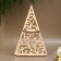 Salvetnik from plywood "Christmas tree"