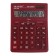 Large desktop calculator, 12-bit, Skainer SK-555RD, 2 power, 2 memory, 155 x 205 x 35 mm, red