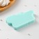 The silicone form “Stars shine brighter, if together”, 10 × 5.2 × 1 cm, the color is turquoise