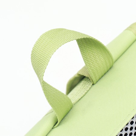An animal-carrier backpack, 35 x 30 x 26 cm, green-6