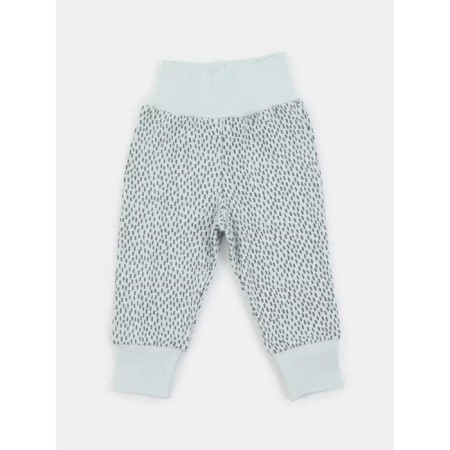 A set of children's pants MOWBABY BIRDS, height 68 cm, blue color, 3 pcs-4
