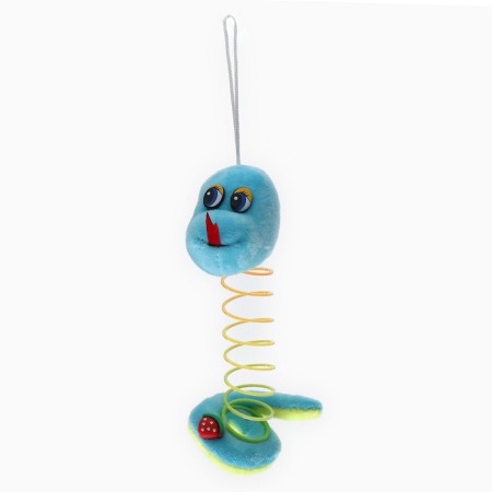 Soft toy "Snake with a spring" on a suspension, 9 cm, color mix-6