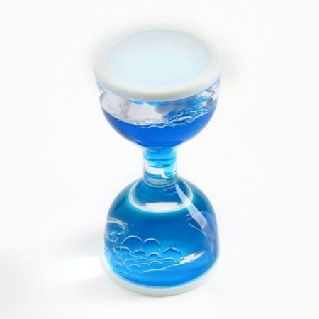 Gel watches, 10.5 x 5 cm, anti -stress, blue-1