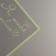 Palette packaging for flowers "I love you", glossy, light green, 57 x 57 cm