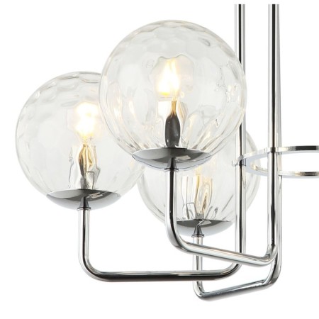 Stely 6xe14 ceiling chandelier 40W, size 64x64x53 cm, color chromium-2