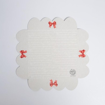 Box for confectionery with PVC lid "Happy Time", 13 x 13 x 3 cm, new year-4