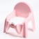 Pit-glass with a lid, color pink mix