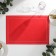 Serving shade "Style", cent, red, 30*45 cm, felt