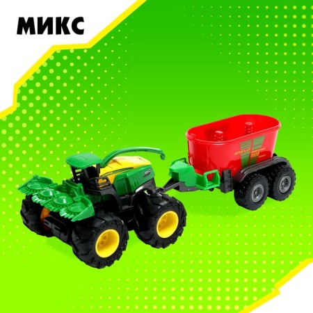 Metal tractor "Special Technics", inertia, mix-9