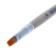 Nylon brush No. 5, flat, wooden handle