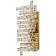 Wall lamp STILFORT 2171/03/02W Tetrix, 2x40W, E14, 420x420x100 mm, color gold