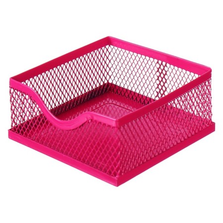 Chancellery trifle stand 7 departments, mesh metal, pink-10