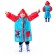 Children's raincoat, size l, 110-120 cm, spider-man