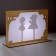 The shadow theater based on the Russian folk tale "Three Bears"
