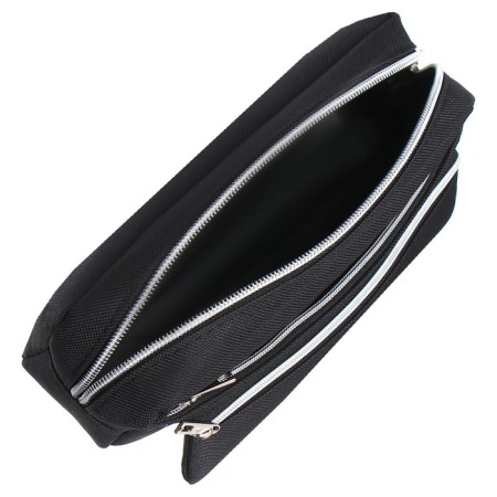 School Penal on the zipper Calligrata, 3 departments, black-6