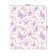 Great tablecloth "Delicate butterflies", rectangular, Saten, size 120x145 cm