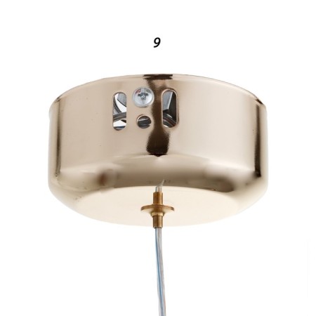 Lamp Bayerlux 2736/1 G9 40W gold 11x11x16-165 cm-5