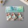 Decor for creativity Tree "clothespin. Tukan on a sheet of monsters" set of 3 pcs 1.3x3.7x4.5 cm