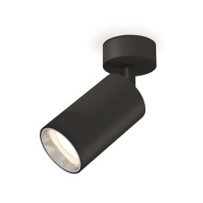 Комплект накладного поворотного светильника Ambrella light, Techno, XM6323003, GU5.3, цвет чёрный песок