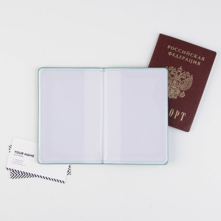 Passport cover You go, girl, artificial leather-3