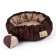 Lesser for cats and dogs two-sided with a toy "Coffee with milk" 50-30x12 cm