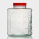 Glass bank with a water plant, 26 liters