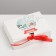 Folding double -sided box “Shard with snow”, 16.5 x 12.5 x 5 cm, New Year