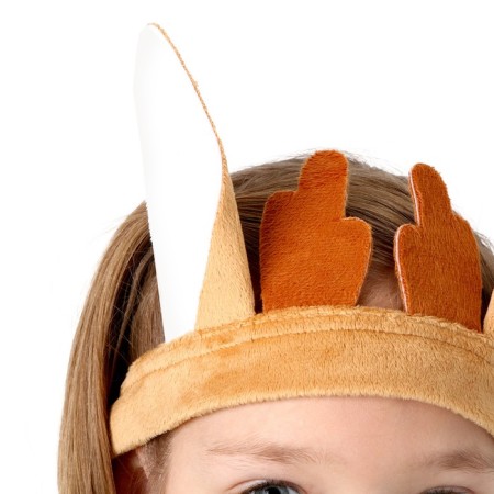 Carnival costume "Olenienok", Plyush, p. 32, height 122-128 cm-4