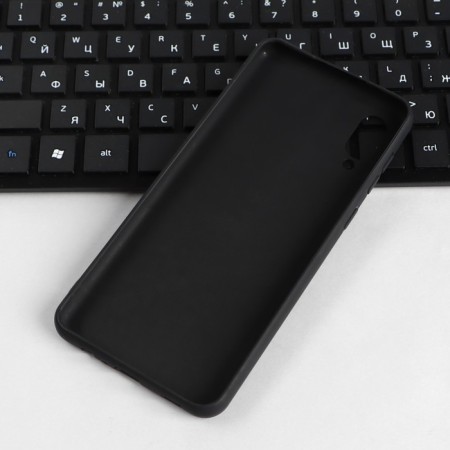 Pero cover, for Samsung A02, silicone, black-2