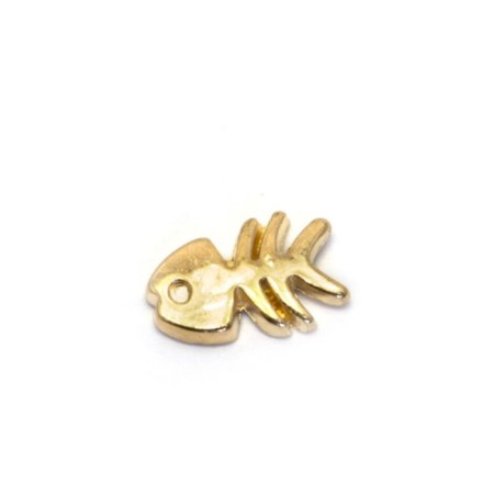 Metal fitting TNL “Skeleton of Fish”, 5 pcs