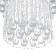 Lamp cascade "Brianna" 5xled chrome 40x40x83cm Bayerlux