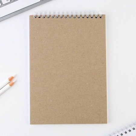 Sketchbook A5, 40 l 100 g/m2 "Brush"-4