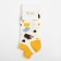 Women's socks minku "Hedgehogs", size 36-39 (23-25 ​​cm)