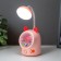 Table lamp "Ears" LED 3W USB pink 7x10x17 cm Risalux