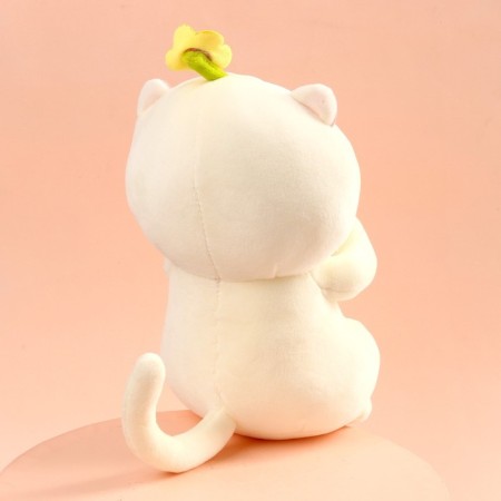 Soft toy "White cat"-3