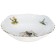 Round bernadotte salad, decor "Hunting Stories", 23 cm