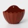 Kashpo wall 1l 20 x11 x15.3cm "chrysanthemum", color terracotta