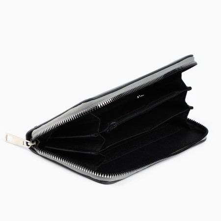 Nazamok wallet, 19x9.5x2 cm, leatherette, gray color-4