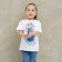 Children's T-shirt "Elsa", cold heart, height 98-104, white