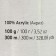 Yarn "Sweet Baby" 100% acrylic 300m/100g (901 pink-white-salut)
