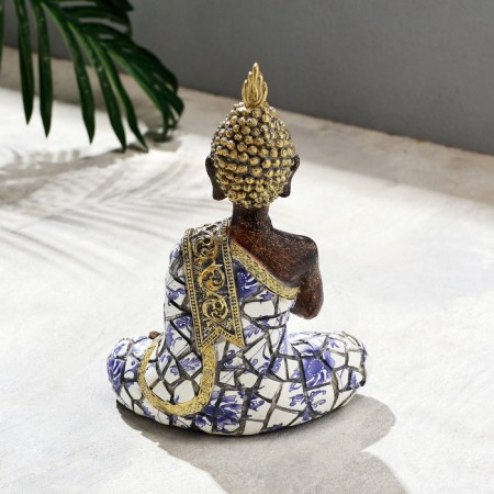 Figure "Buddha" Mosaic, 15x8x21cm-3