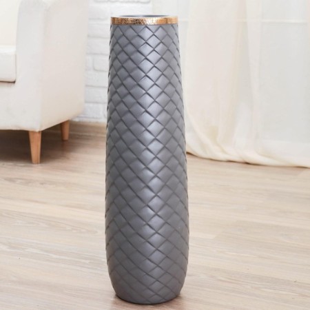 VAZA Keramics Floor "Geometry Lux" Rombics, 14x60 cm, gray
