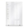Mirror "Rhombus", with sandblasting graphics, wall, with a shelf, 40 × 60 cm