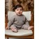 Sweater Knitted Children's Amarobaby Pure Love Buddy, height 92 cm, brown color