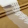 Lace on a grid, 150 mm × 9 ± 0.5 m, white color