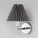 Wall lamp with a decorative lampshade PEONY, 40W, E14, 24x24x22 cm