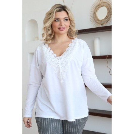 Female pulver, size 52, white color