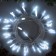 Garland “thread” 5 m with nozzles “stars”, IP20, transparent thread, 50 LED, white glow, 8 modes, 220 V
